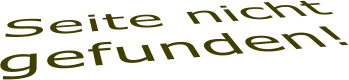 Seite nicht gefunden!